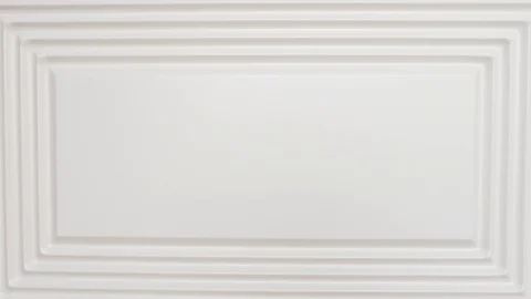 Geometric shapes on glossy beige background close-up. The facade of the Stock Footage 128182828