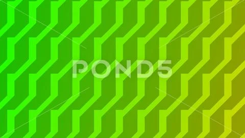 Geometric Shapes Green Gradient Background 01