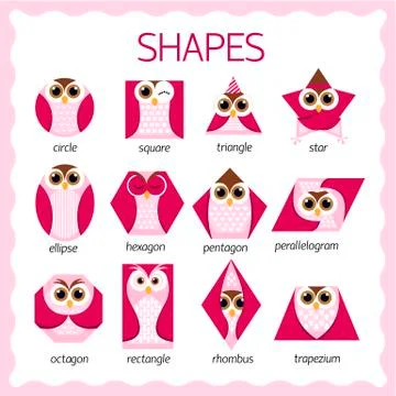 Geometric shapes icon Stock Illustration