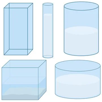 Geometric shapes Stock Illustration