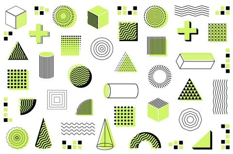 Geometric Shapes イラスト素材
