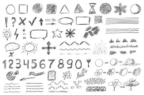 Geometric Shapes Stock Illustration