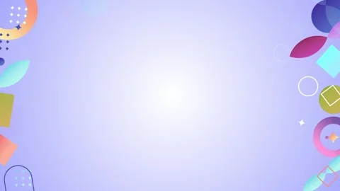 Geometric shapes loop video Video stock 304261441