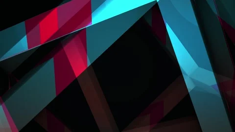 Geometric shapes in motion animation. Stock Footage 335353850