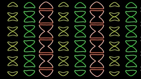 Geometric shapes motion background Stock Footage 79805061