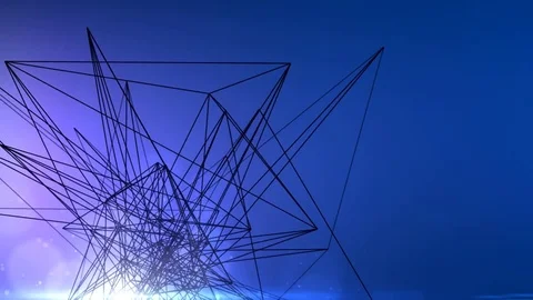 Geometric shapes motion background Stock-Footage 82251300