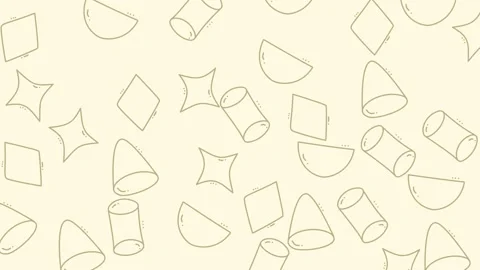 Geometric Shapes Pattern Animation Loop Background. Stock Footage 320167400