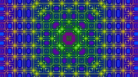 Geometric Shapes Pattern Background Motion Graphics Loop Stock Footage 196530041
