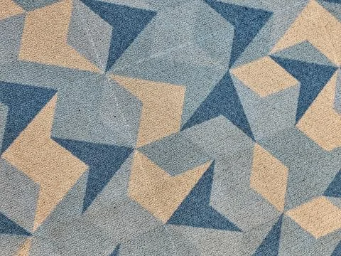 Geometric shapes pattern creates a dimensional, modern design with a soft tex Foto stock