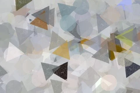 Geometric shapes pattern 스톡 일러스트