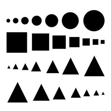 Geometric shapes pattern 스톡 일러스트