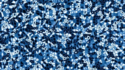 Geometric Shapes Pool Ripples Background 4K Loop Stock Footage 304249971