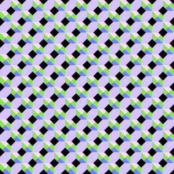 Geometric shapes seamless pattern design Stock Illustration