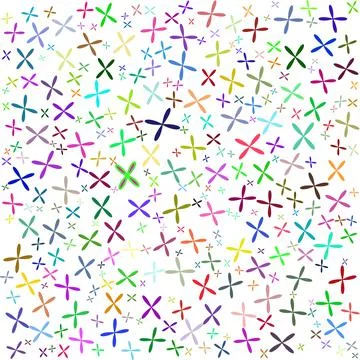 Geometric shapes trendy pattern for printing, textile, wallpaper Stock Illustration