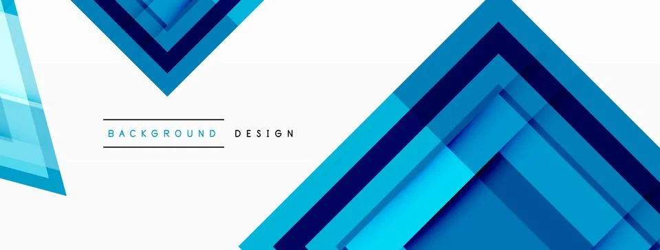 Geometric shapes vector design with dynamic shadow effect features a captivating Stock Illustration