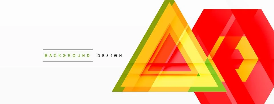 Geometric shapes vector design with dynamic shadow effect features a captivating イラスト素材