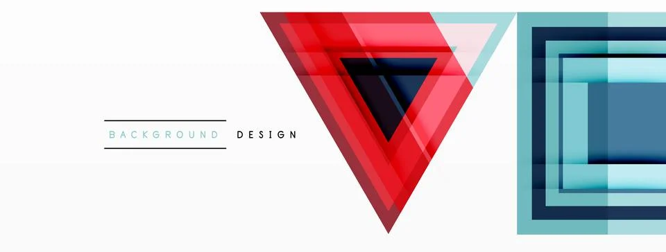 Geometric shapes vector design with dynamic shadow effect features a captivating 스톡 일러스트