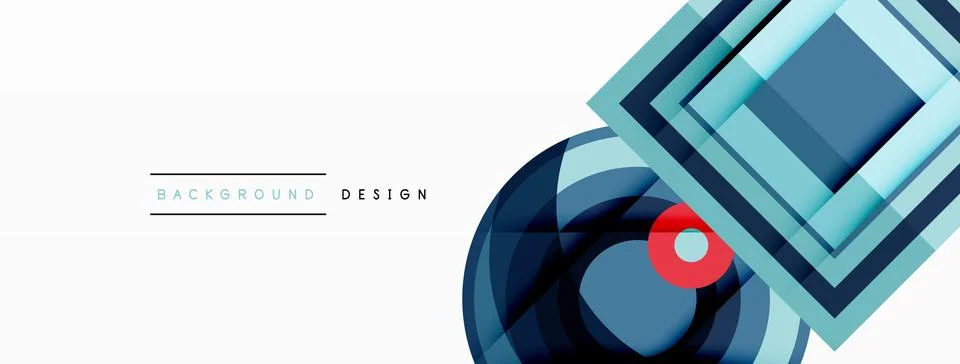 Geometric shapes vector design with dynamic shadow effect features a captivating イラスト素材