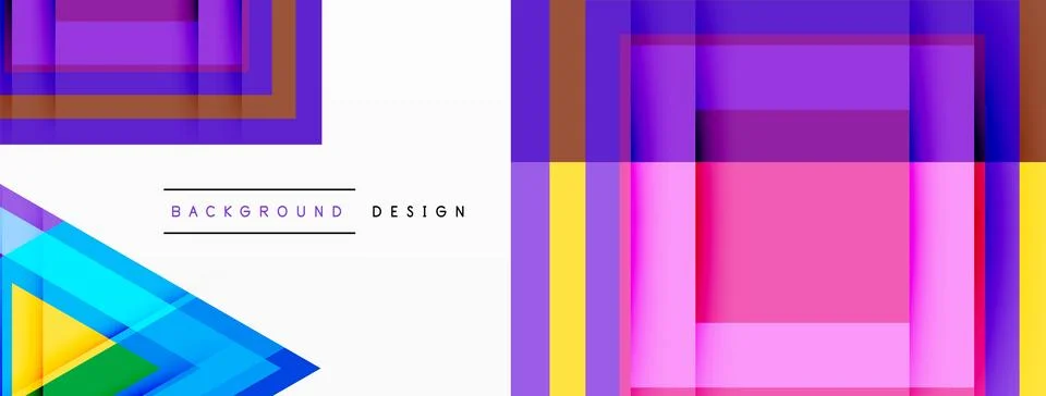 Geometric shapes vector design with dynamic shadow effect features a captivating イラスト素材