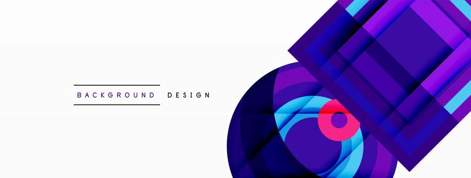 Geometric shapes vector design with dynamic shadow effect features a captivating イラスト素材