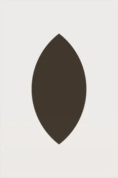 Geometric Shapes Wall Decor Stock Illustration