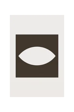 Geometric Shapes Wall Decor Stock Illustration