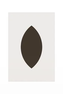 Geometric Shapes Wall Decor Stock Illustration