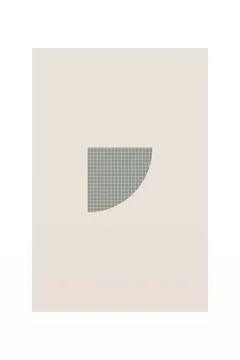 Geometric Shapes Wall Decor Stock Illustration