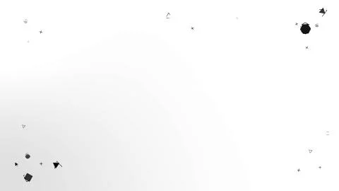 Geometric shapes on a white background Illustration