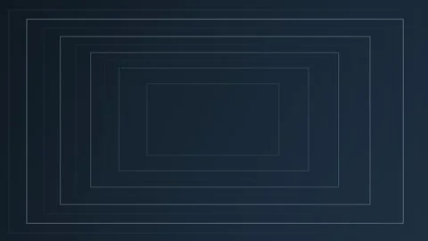 Geometric shrinking squares create a mesmerizing optical illusion Stock Footage 325538503