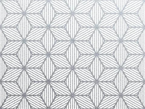 Geometric silver 3D cubes seamless pattern with glitter texture of abstract l Stock Illustration