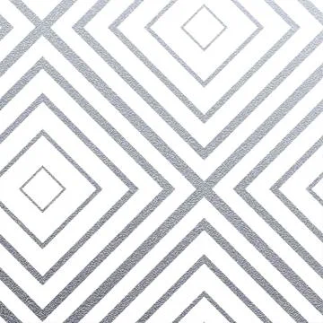 Geometric silver seamless pattern with glitter texture of abstract squares on Stock Illustration