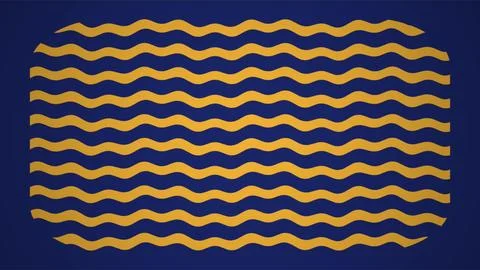 Geometric simple pattern loop. Circles, squares, lines abstract shapes Illustrazione stock