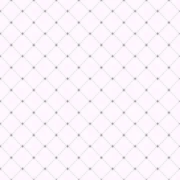 Geometric simple pattern - seamless background Ilustração Stock