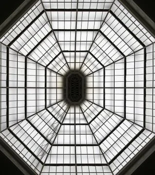 Geometric skylight Fotos de archivo