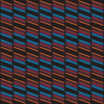 Geometric Slanted Stripe Pattern Background Stock Illustration