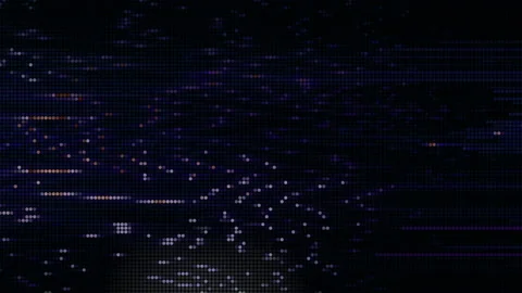 Geometric sparkle 3d fantasy pattern glitch bad tv noise interference blinking Stock Footage 226241240