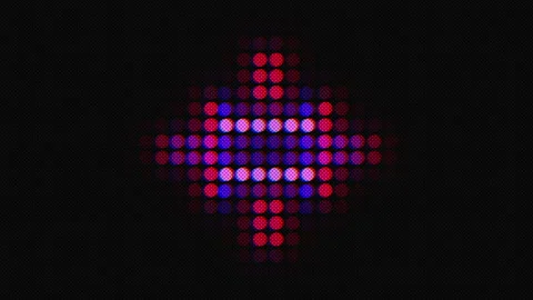 Geometric sparkle 3d fantasy pattern glitch bad tv noise interference blinking Stock Footage 226241409