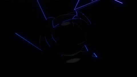 Geometric Spider Nest Stock Footage 129393722