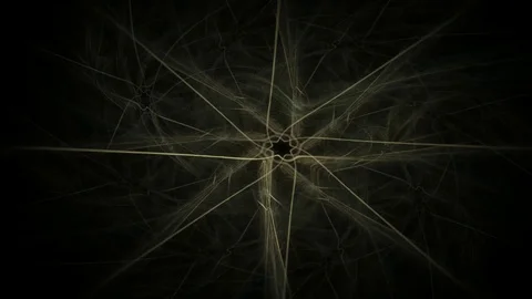 Geometric Spiral That Falls Down. Abstract Colorful Fractal Texture Stock Footage 72741203