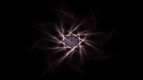 Geometric Spiral That Falls Down. Abstract Colorful Fractal Texture Stock Footage 72954337