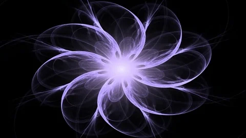 Geometric Spiral That Falls Down. Abstract Colorful Fractal Texture Stock Footage 72954534