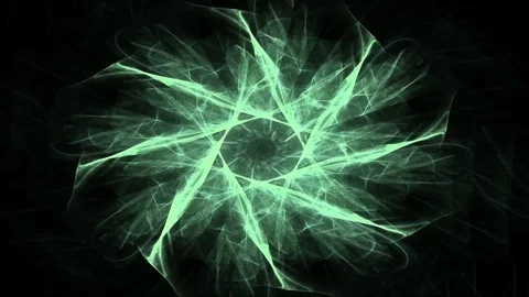 Geometric Spiral That Falls Down. Abstract Colorful Fractal Texture Stock Footage 72954552