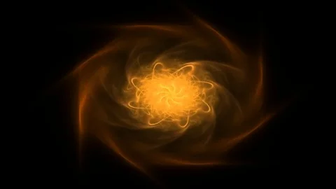 Geometric Spiral That Falls Down. Abstract Colorful Fractal Texture Stock Footage 72954578
