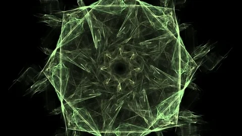 Geometric Spiral That Falls Down. Abstract Colorful Fractal Texture Stock Footage 82315543