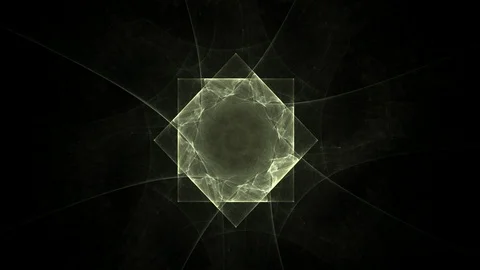 Geometric Spiral That Falls Down. Abstract Colorful Fractal Texture Stock Footage 116198836