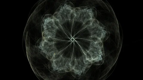 Geometric Spiral That Falls Down. Abstract Colorful Fractal Texture Stock Footage 116746828