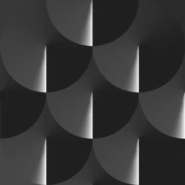 Geometric Spiral Gradient Pattern - Vector Illustration Stockillustratie