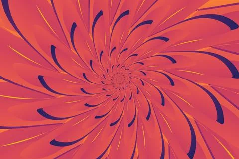 Geometric spiral pattern vector eps 10. Beautiful abstract illustration of a Stock Illustration