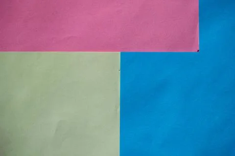 Geometric spring color block background in soft pastel trend colors, made fro 스톡 사진
